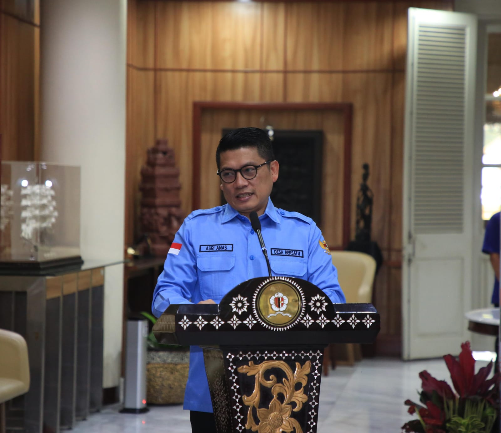 Ketua Umum DPP Desa Bersatu Muhammad Asri Anas